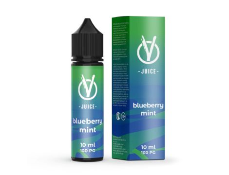 Longfill VBar VJuice 10/60ml - Blueberry Mint